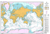 British Admiralty Nautical Chart 4000: The World